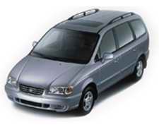 <p>Minivan familiar de 7 plazas con transmisión automática (T/A) y aire acondicionado.</p>